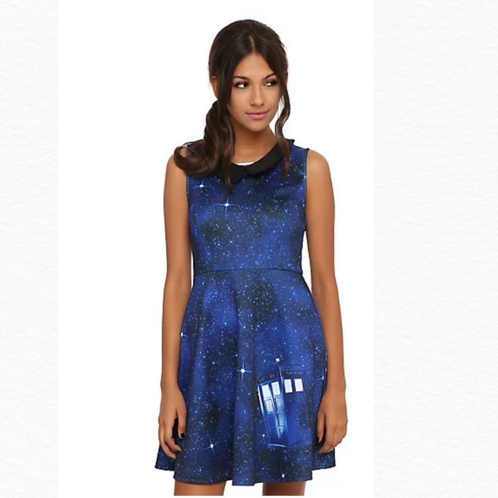 Hot Topic Doctor Who Galaxy Tardis Dress